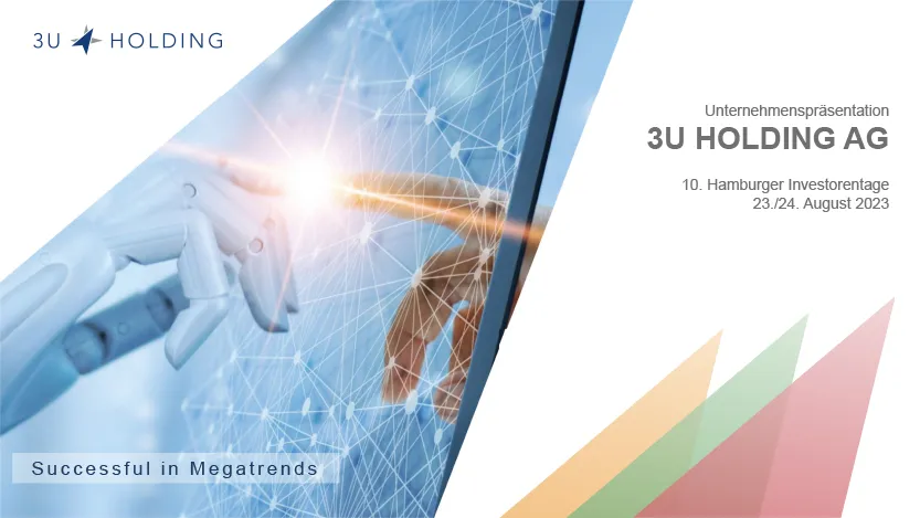 3U HOLDING AG Unternehmenspräsentation November 2022 Eigenkapitalforum Frankfurt